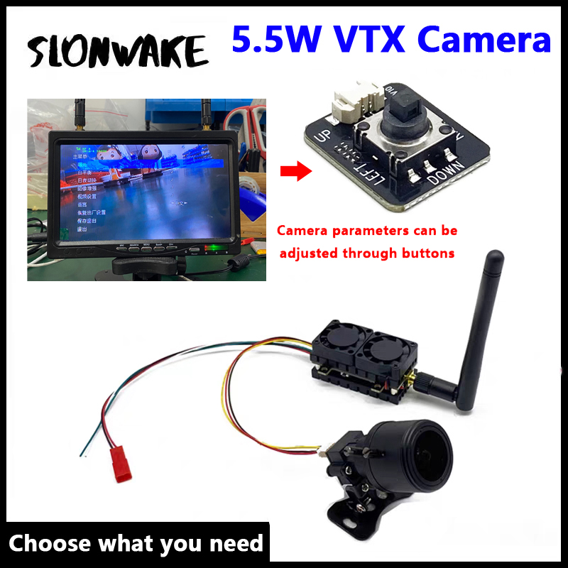 ระยะไกลกว่า 50 กม. 5.8G 56CH จ - Fpv Camera บทวิจารณ์และราคา