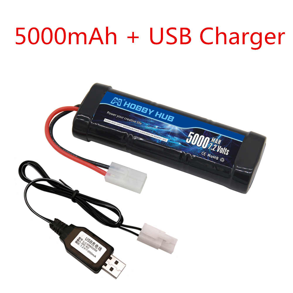 7.2V 5000mAh Ni-MH แบตเตอรี่ T - Balance Charger Rc บทวิจารณ์และราคา