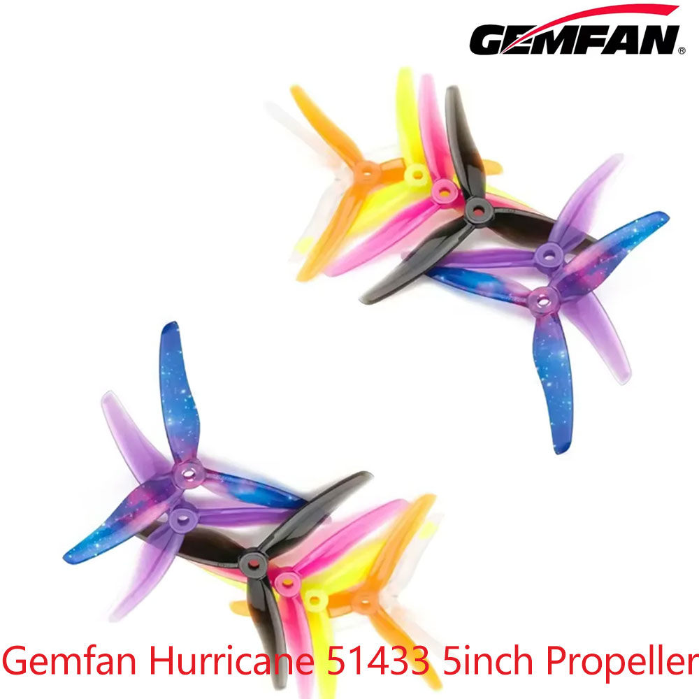 ใบพัด Gemfan Hurricane 51433 ข - 5 Inch Propeller บทวิจารณ์และราคา