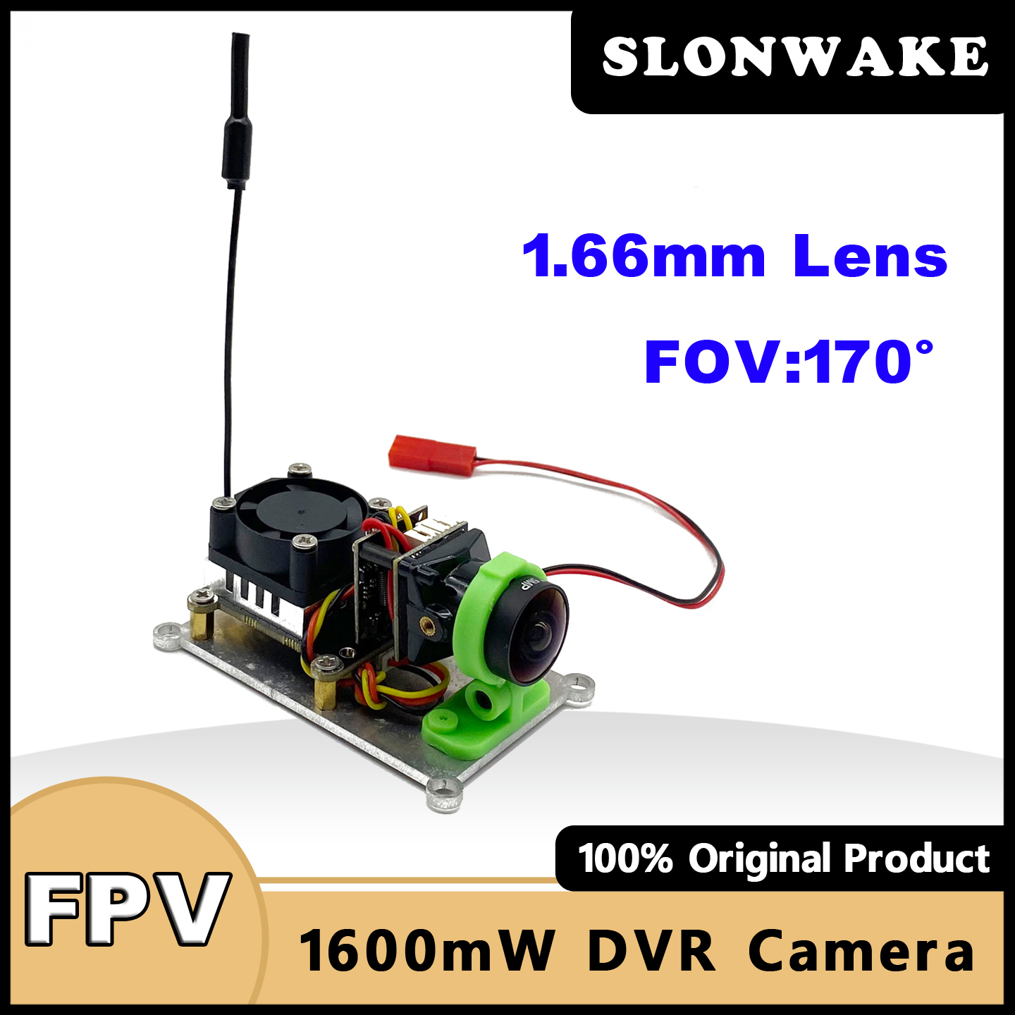 SLONWAKE 5.8G 48CH 200/500/100 - Fpv Camera บทวิจารณ์และราคา
