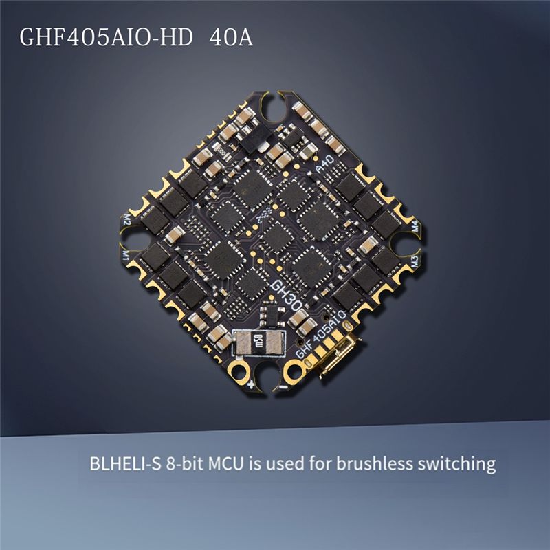 ABTI-GHF405AIO-HD 40A ชุดควบคุ - F405 Flight Controller บทวิจารณ์และราคา