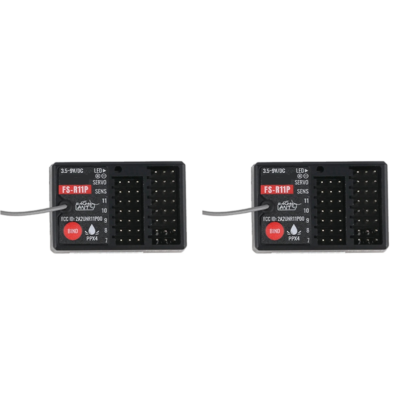 2X FS-R11P เครื่องรับสัญญาณสำห - Flysky Transmitter บทวิจารณ์และราคา