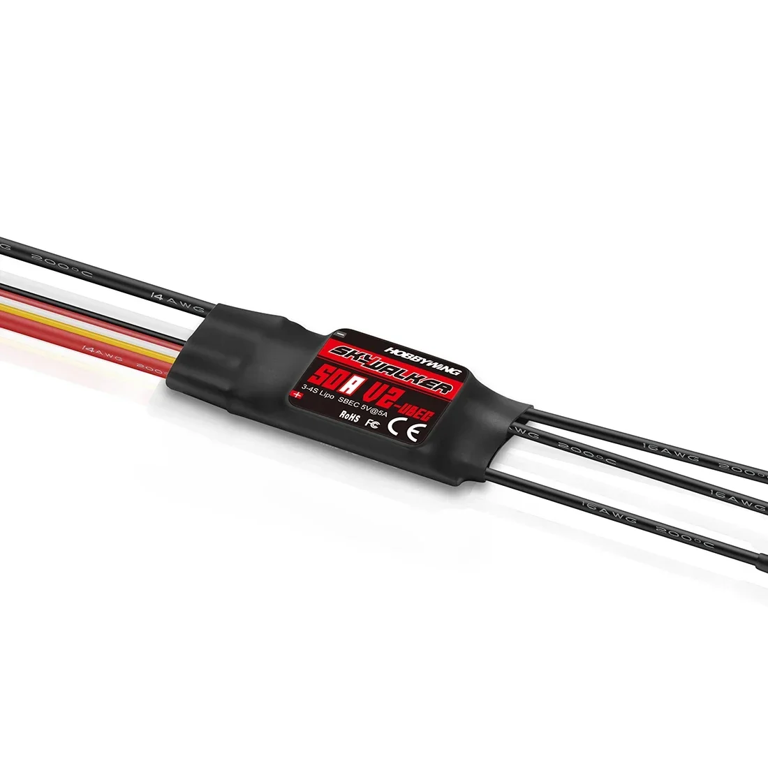 Hobbywing Skywalker ชุด V2 80A - Brushed Drone Motor บทวิจารณ์และราคา