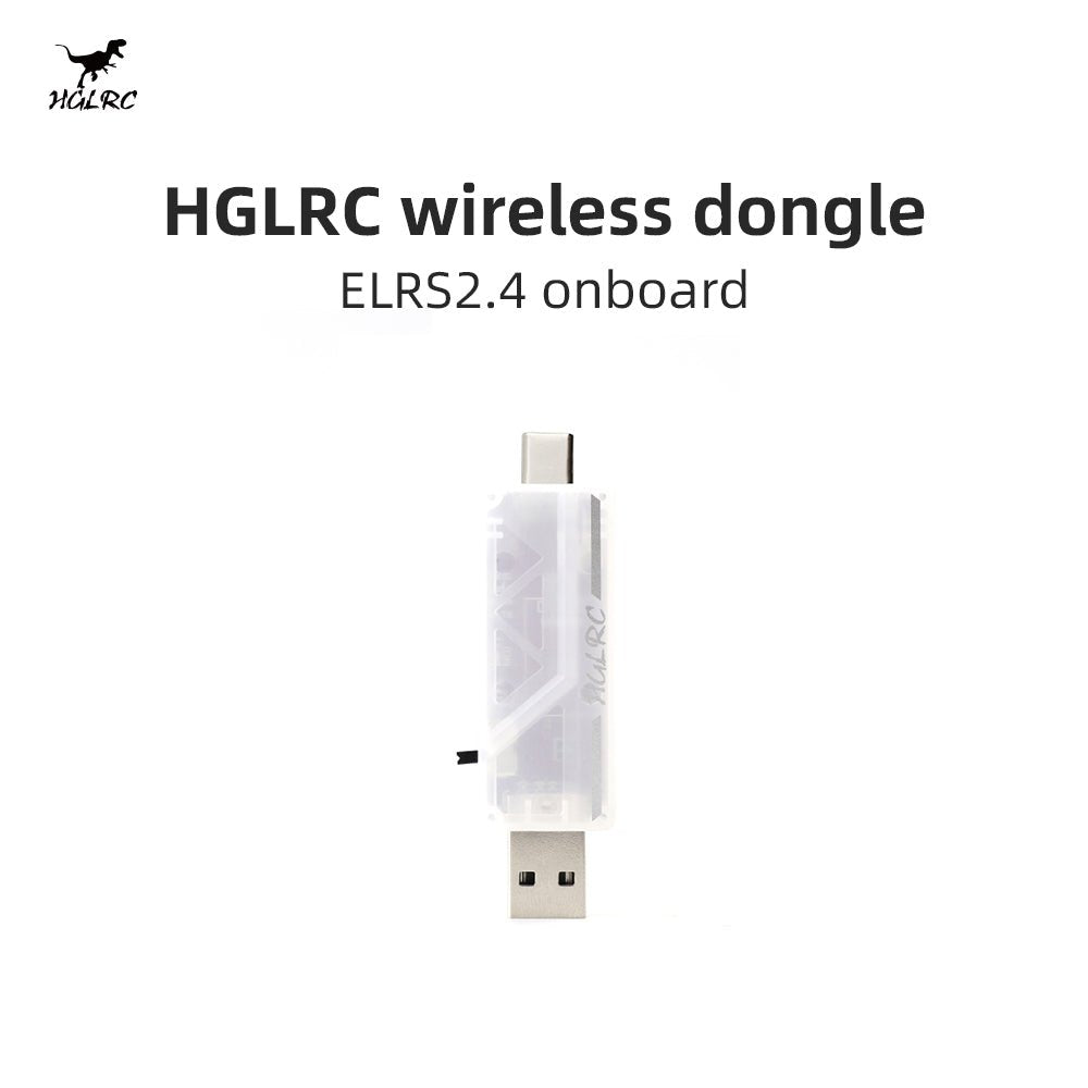 HGLRC ดองเกิลไร้สาย ELRS 2.4GH - Radio Transmitter 2.4Ghz บทวิจารณ์และราคา