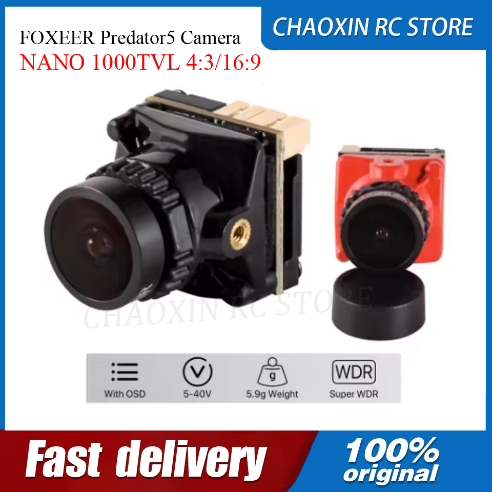 กล้อง FOXEER Predator5 NANO 10 - Fpv Camera บทวิจารณ์และราคา