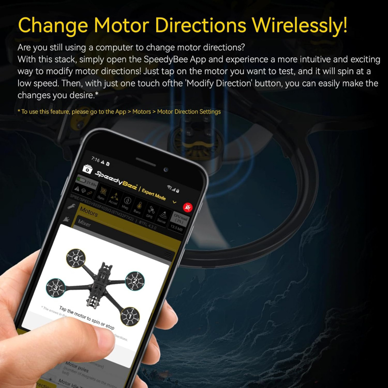 F405 Mini Stack BLS 35A 4in1 E - F405 Flight Controller บทวิจารณ์และราคา