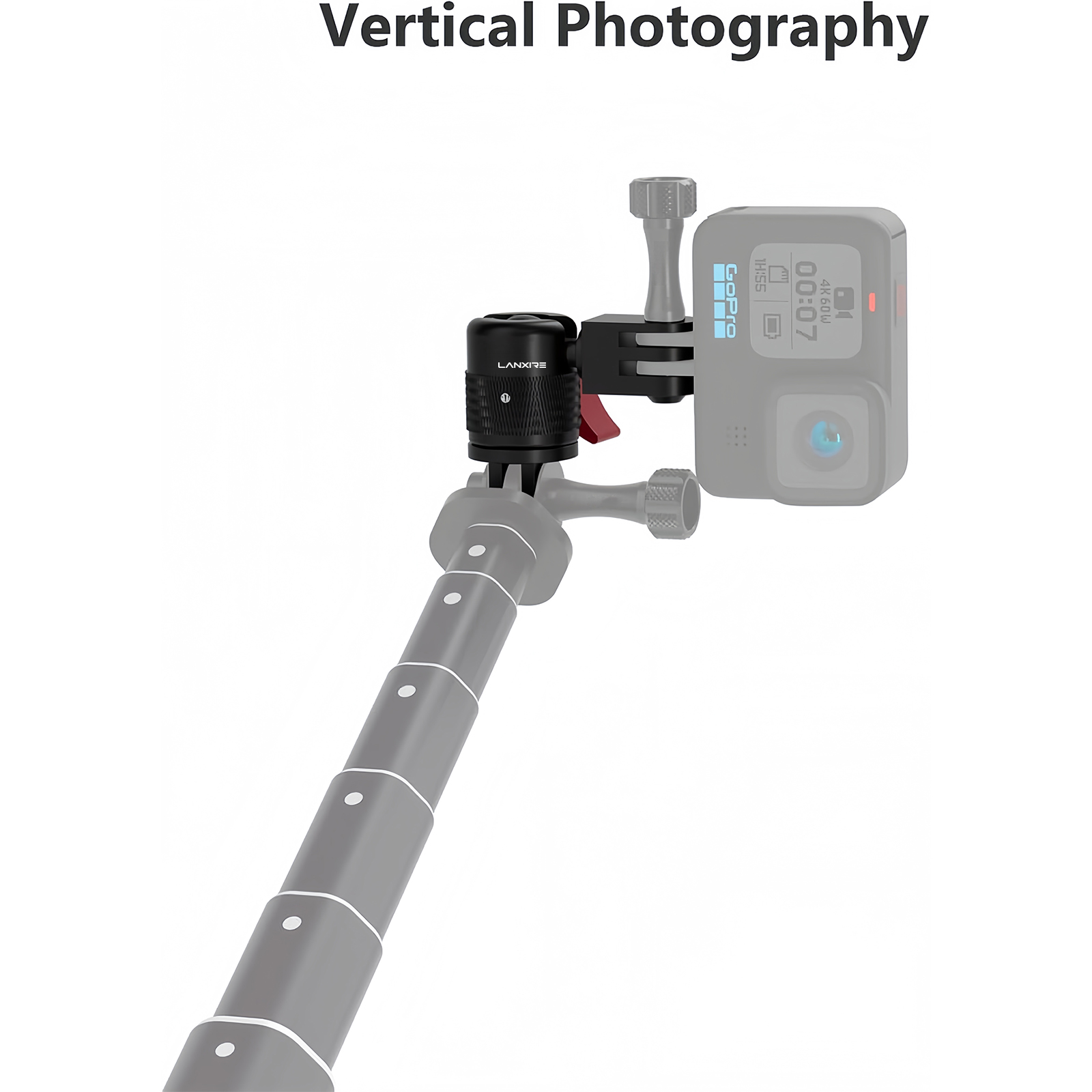 Lanxire เม้าท์กล้องปรับได้ 360 - Runcam Camera บทวิจารณ์และราคา