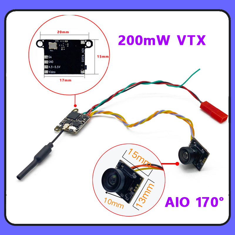 SLONWAKE 5.8G 1200TVL กล้อง FP - Fpv Camera บทวิจารณ์และราคา
