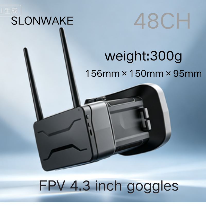 แว่นตา FPV 5.8G หน้าจอ 4.3 นิ้ - Fpv Goggles บทวิจารณ์และราคา