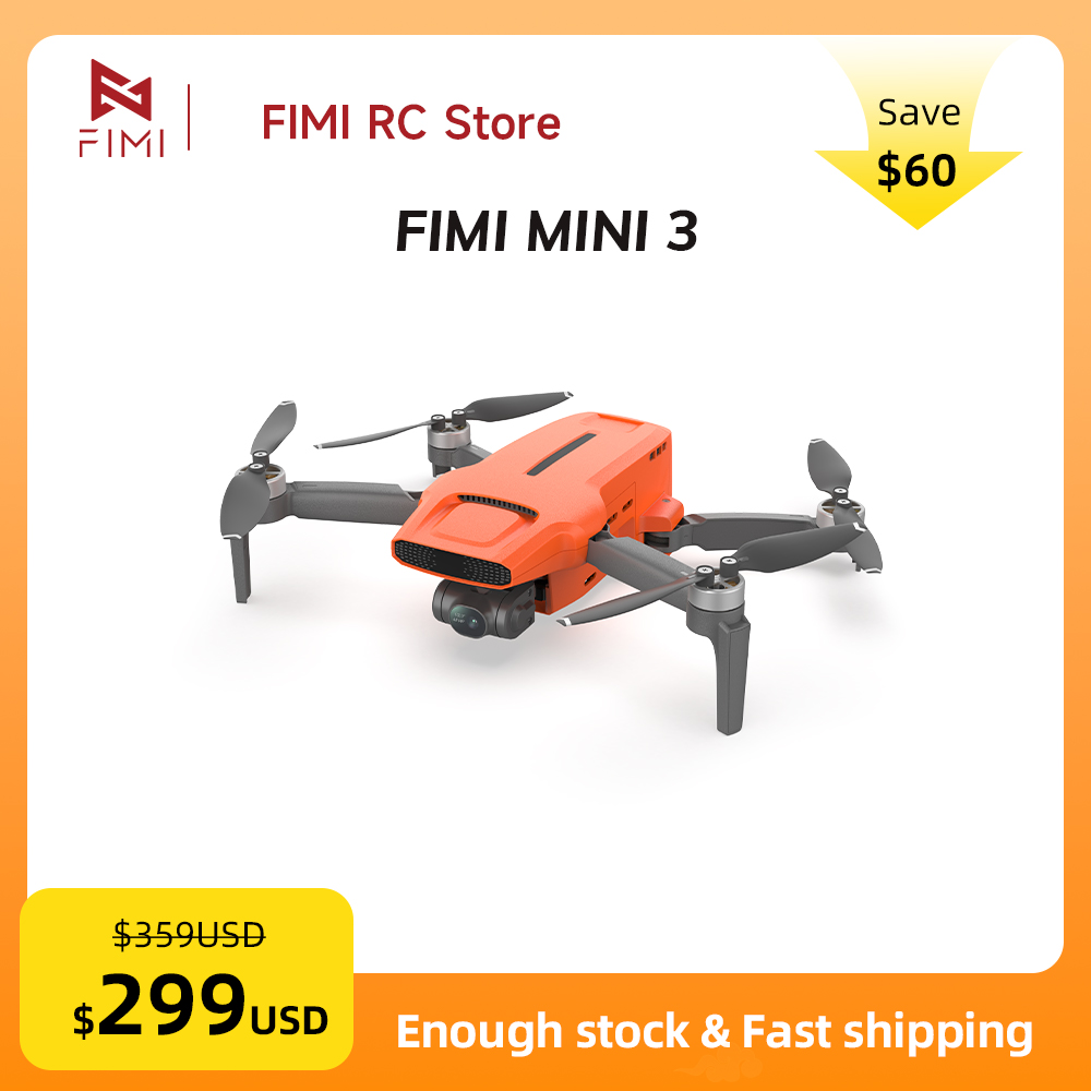 โดรน FIMI MINI 3 กล้อง 4K 60fp - Drone Gimbal บทวิจารณ์และราคา